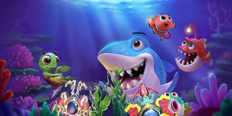 Fishing game features